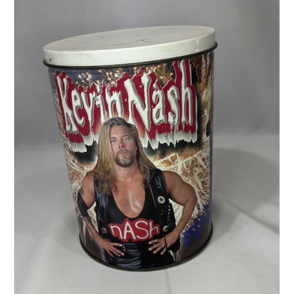 1999 Kevin Nash Memorabilia Storage Tin -WCW - "Big Sexy" Wrestler